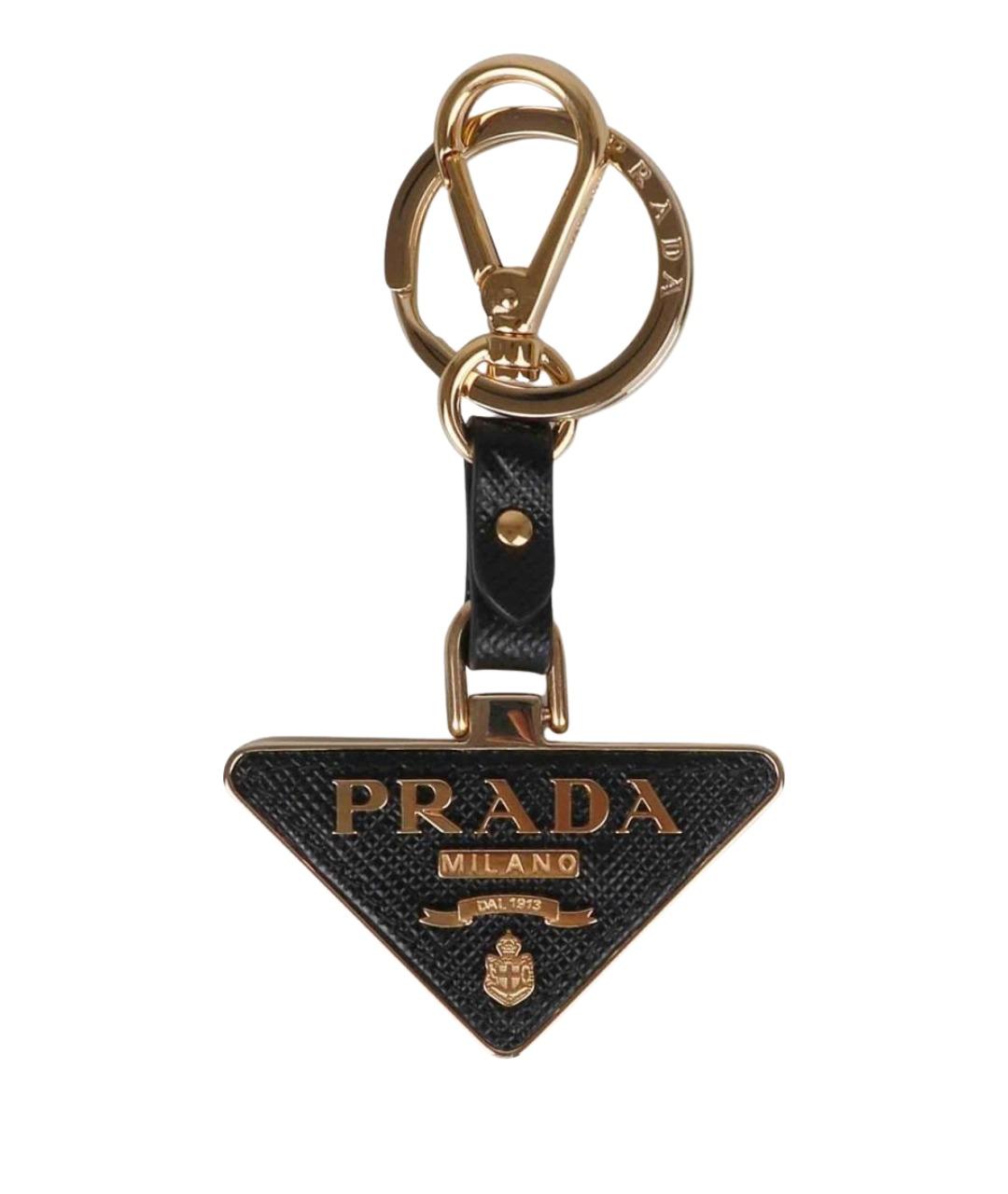 PRADA Черный брелок, фото 2