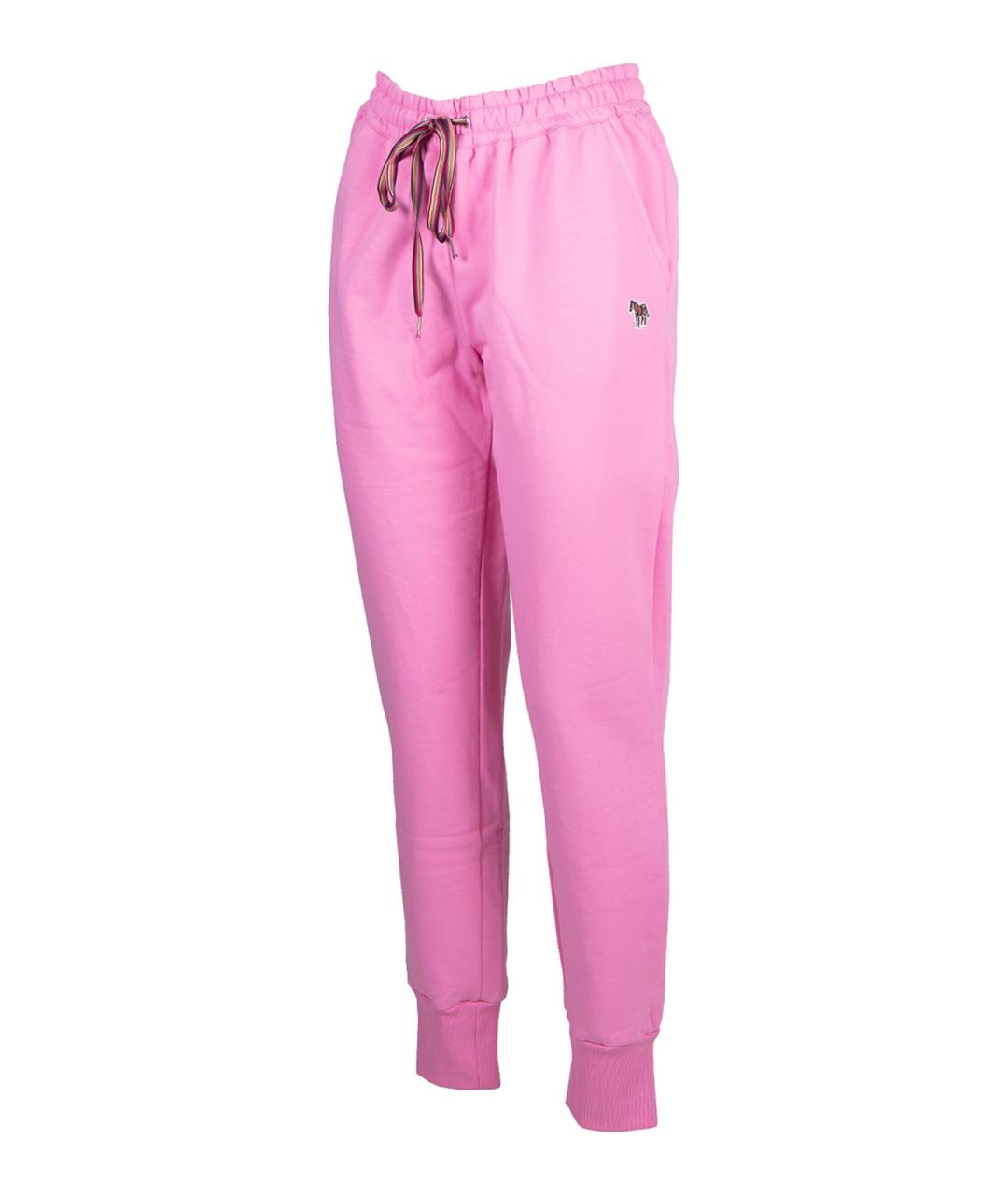 PS BY PAUL SMITH Розовые хлопковые спортивные брюки и шорты, фото 2