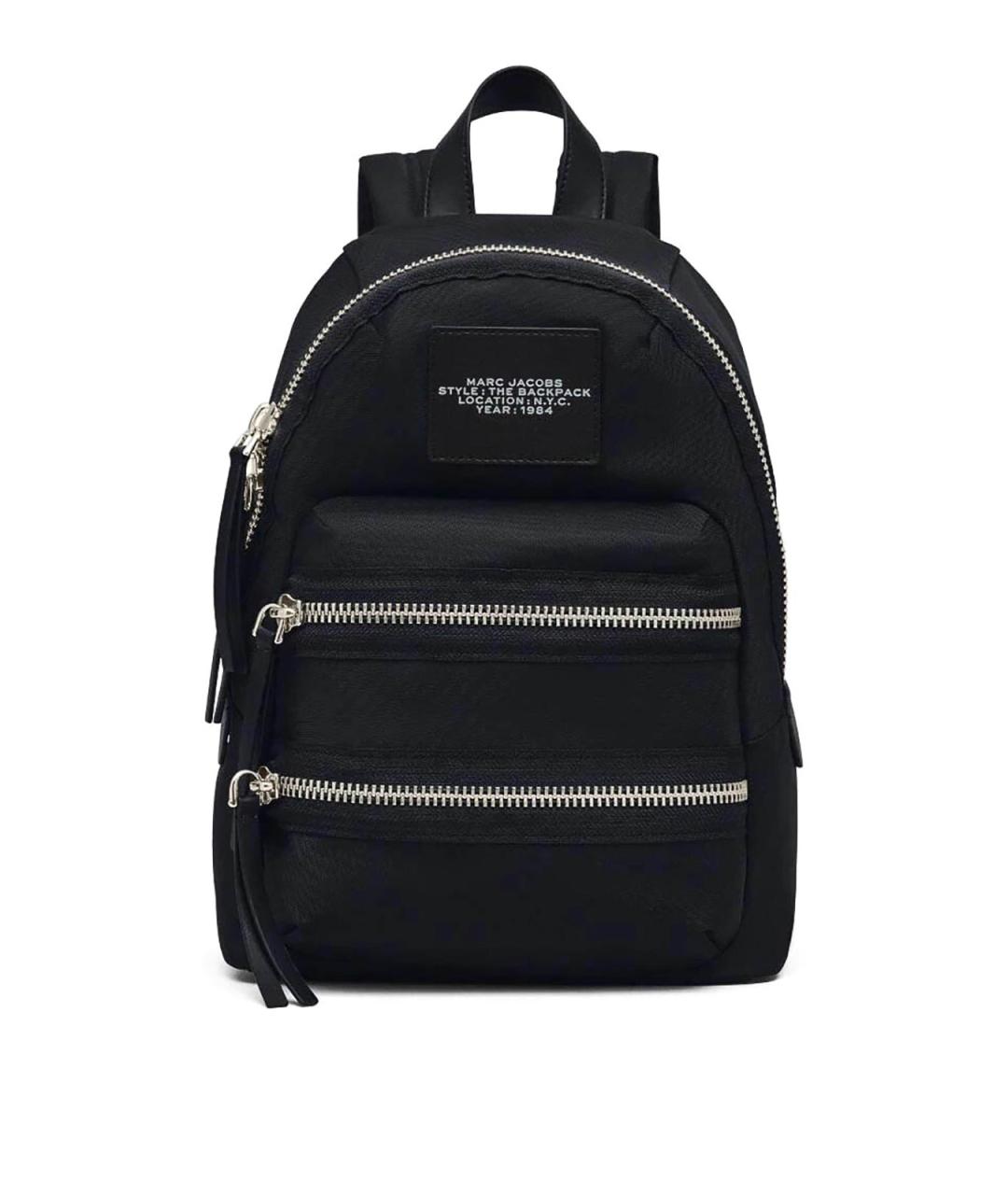 MARC JACOBS Черный синтетический рюкзак, фото 1