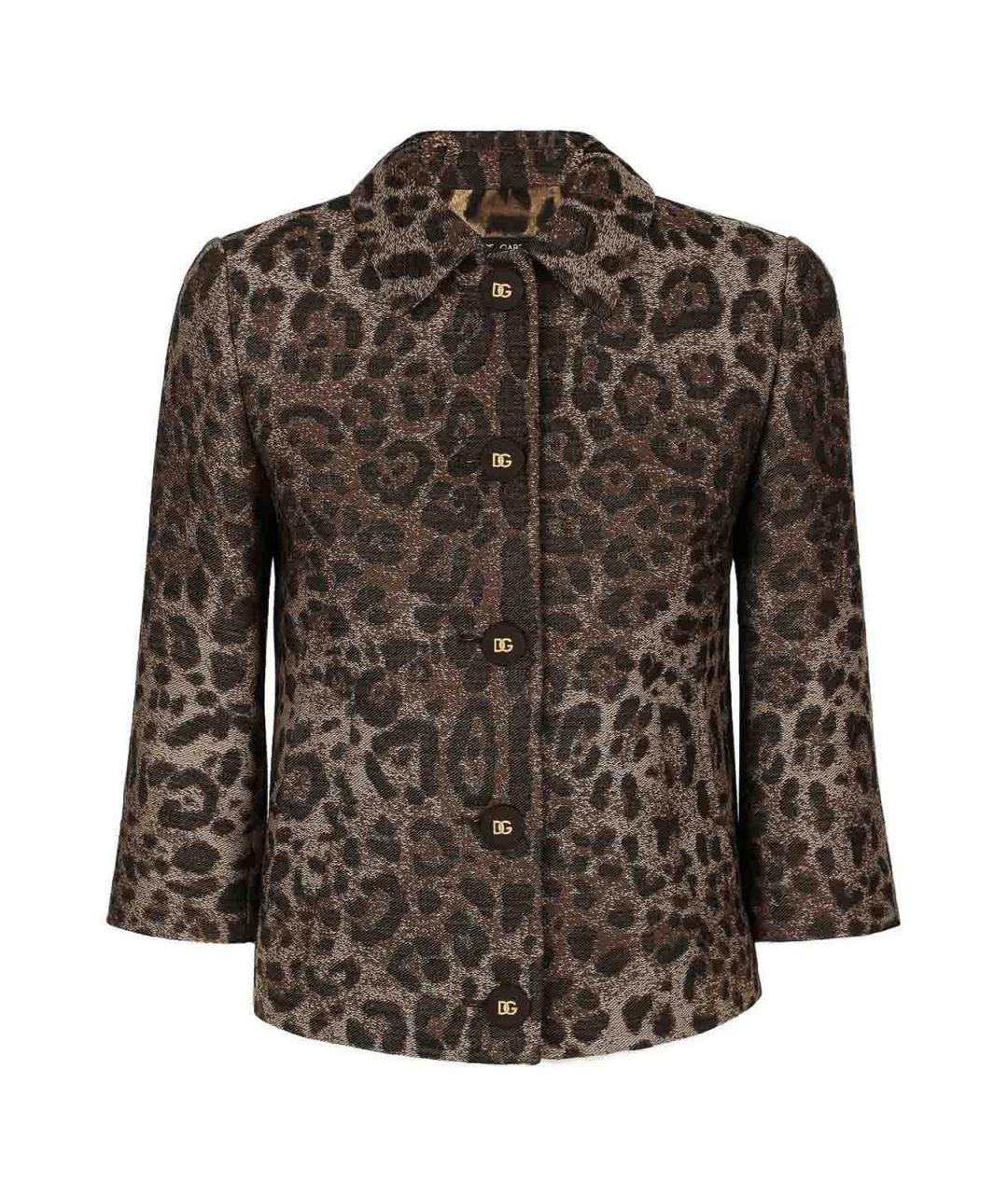 DOLCE&GABBANA Мульти шерстяной жакет/пиджак, фото 1