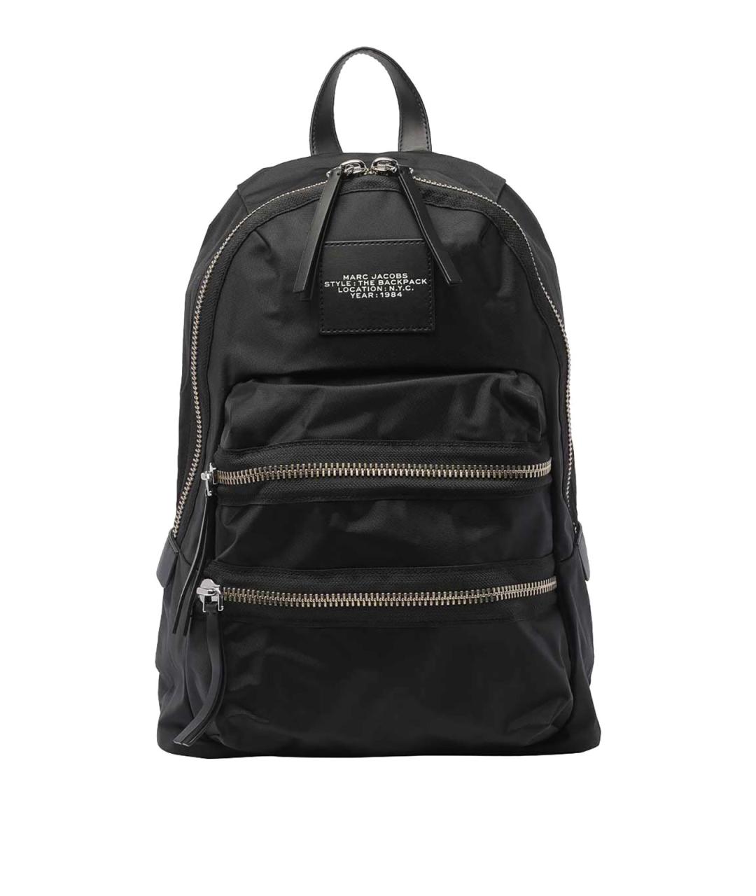 MARC JACOBS Черный синтетический рюкзак, фото 1