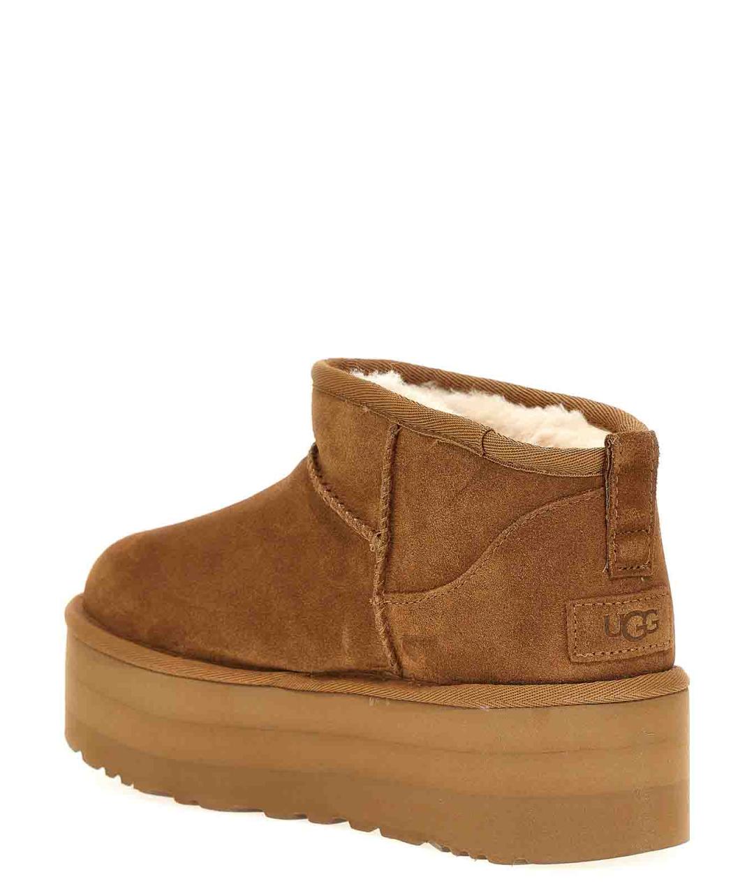 UGG Коричневые замшевые ботильоны, фото 2
