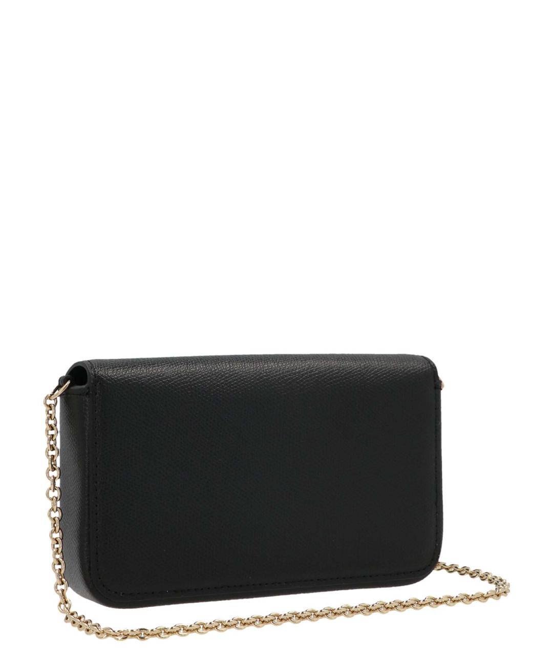 FURLA Черная кожаная сумка через плечо, фото 2