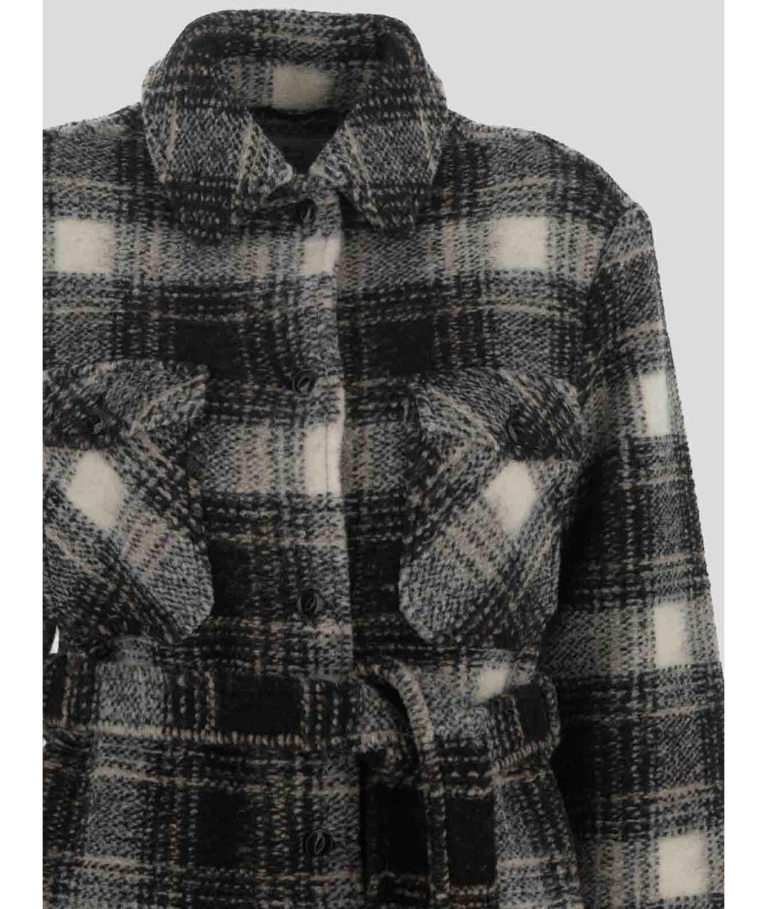 WOOLRICH Черная шерстяная куртка, фото 3