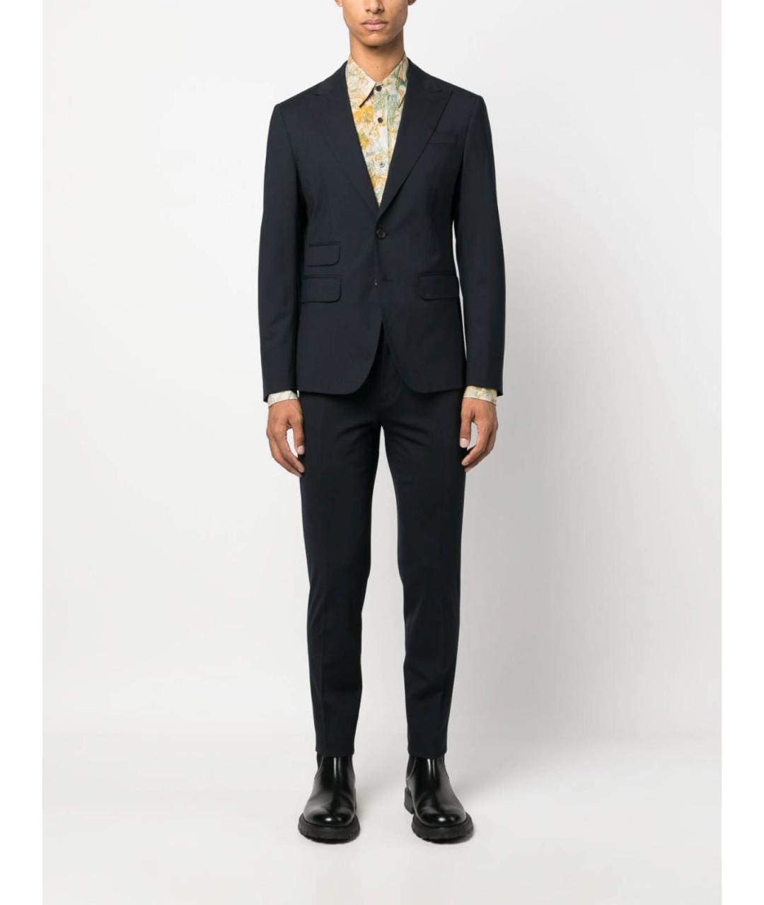DSQUARED2 Синий классический костюм, фото 4