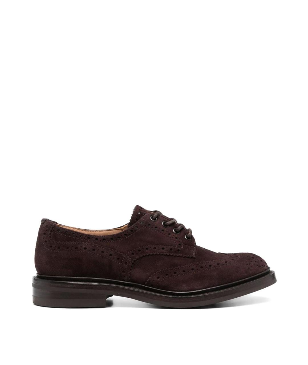 TRICKER'S Коричневые кожаные туфли, фото 1