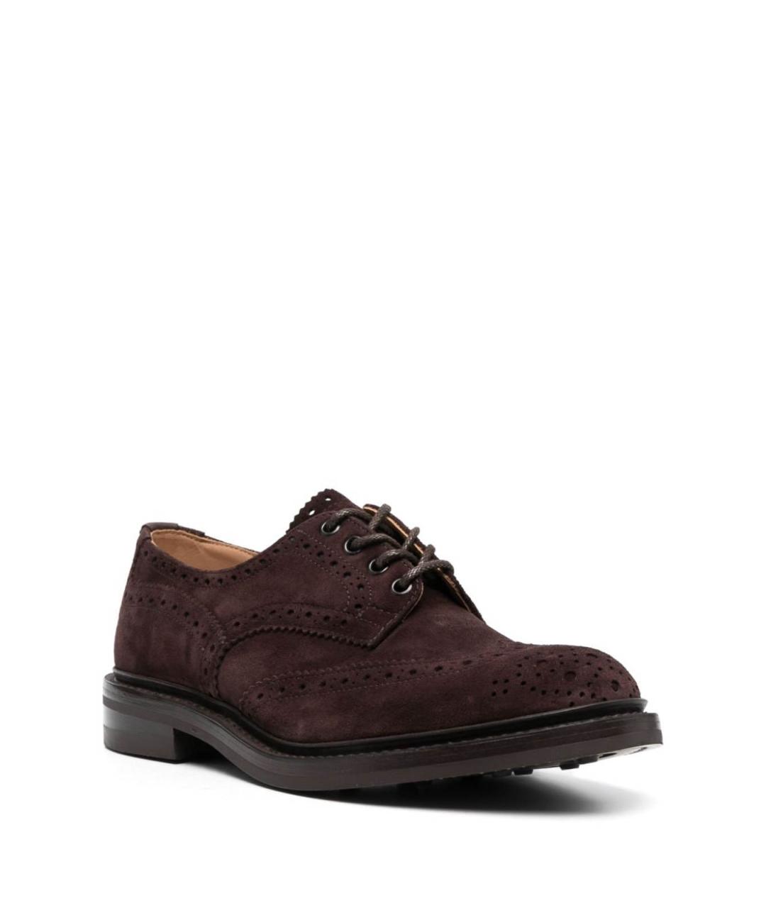 TRICKER'S Коричневые кожаные туфли, фото 2