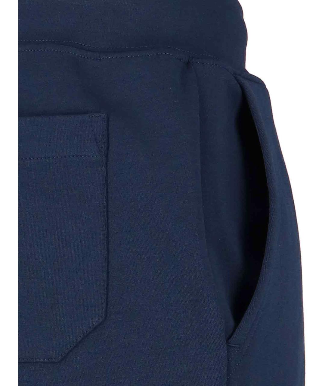 POLO RALPH LAUREN Синие хлопковые повседневные брюки, фото 5