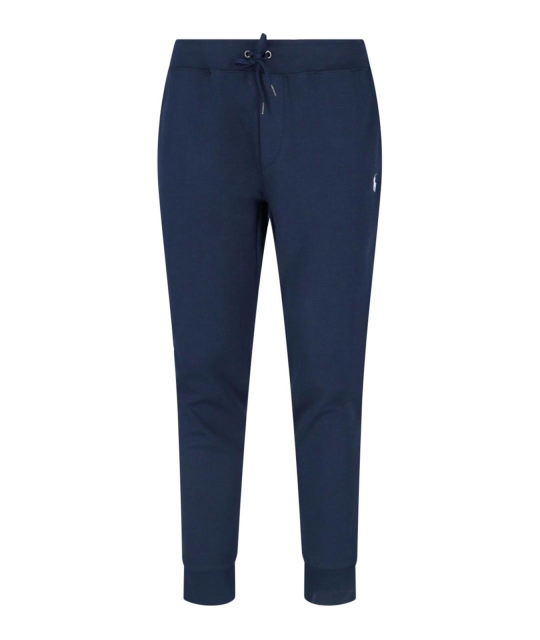 POLO RALPH LAUREN Синие хлопковые повседневные брюки, фото 1
