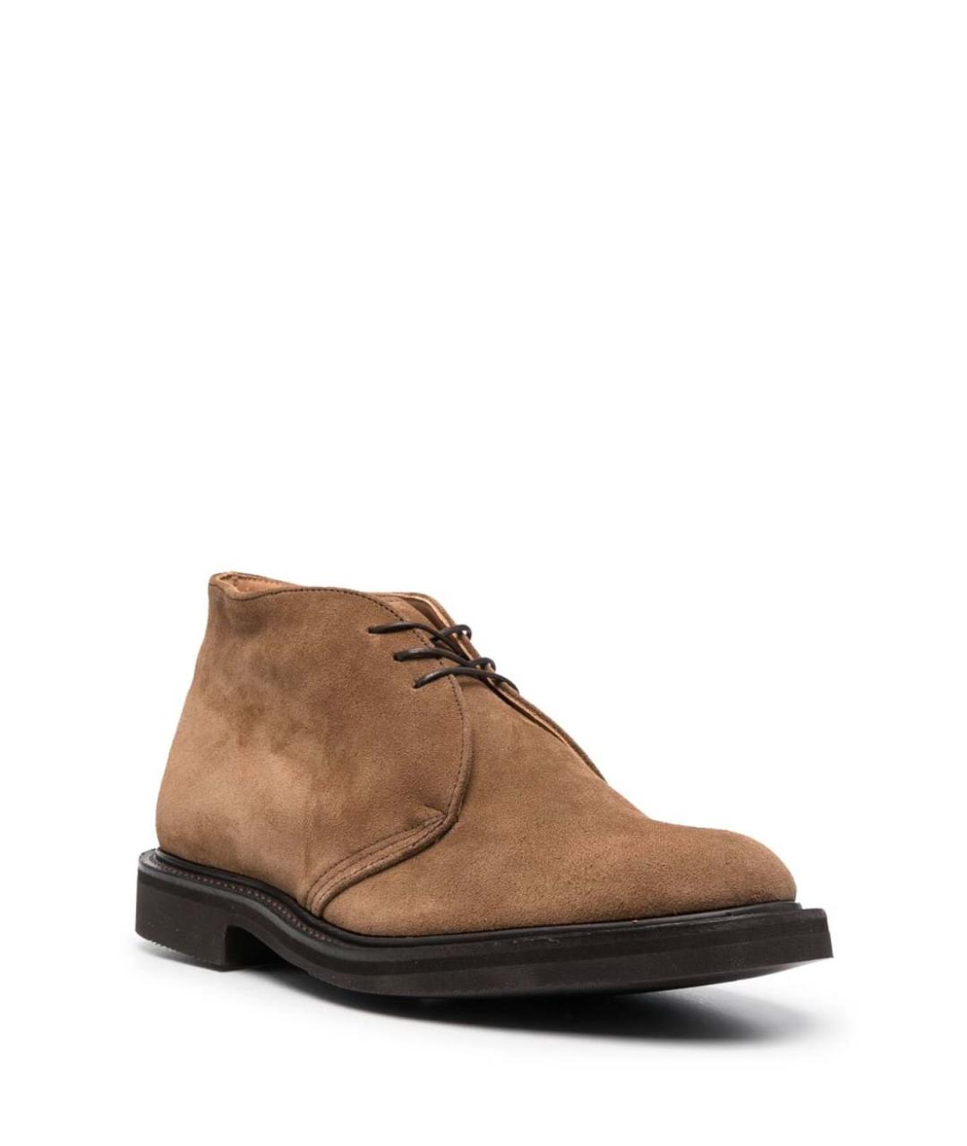 TRICKER'S Коричневые кожаные туфли, фото 2