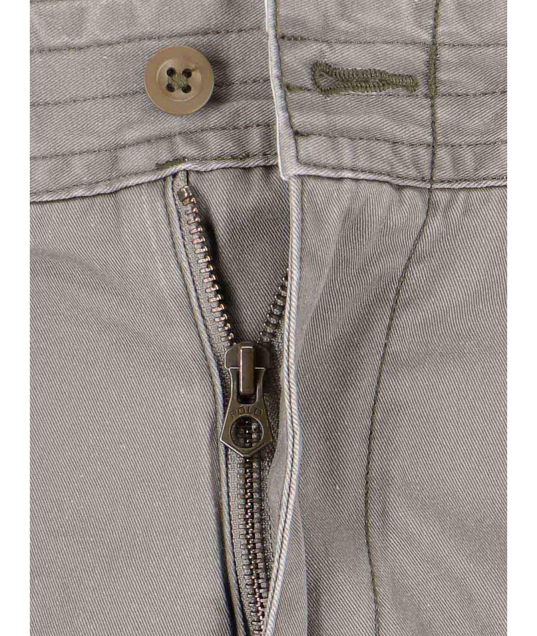 POLO RALPH LAUREN Зеленые хлопковые шорты, фото 4