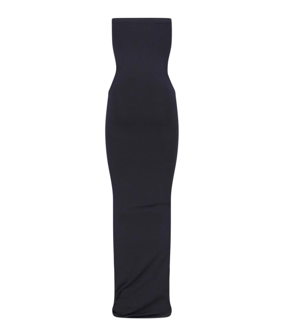 WOLFORD Черное бархатное платье, фото 2