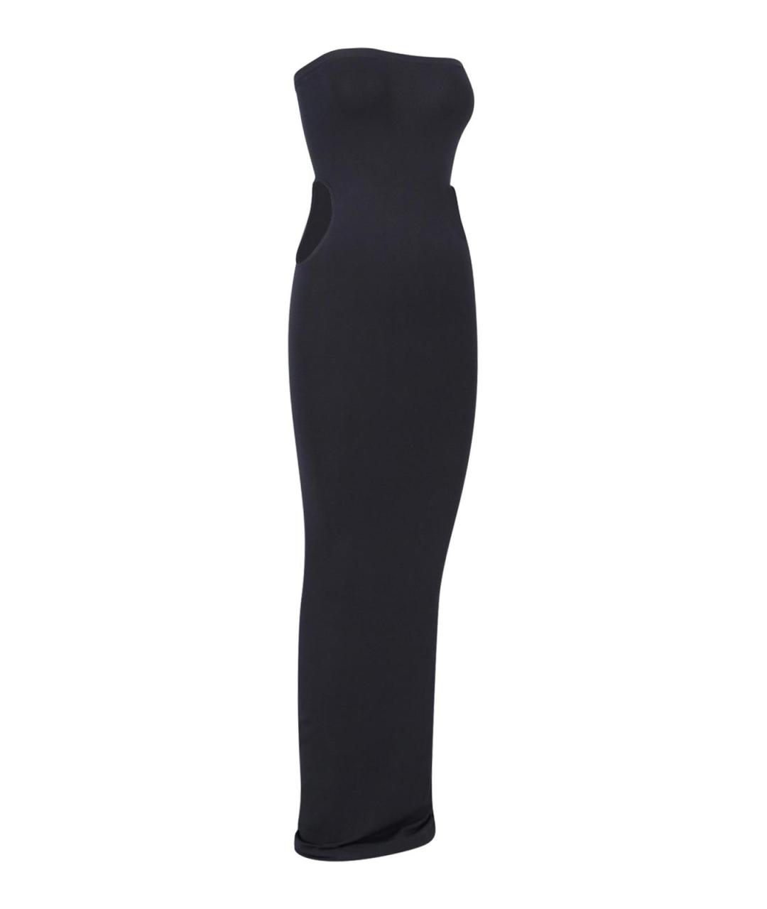 WOLFORD Черное бархатное платье, фото 3