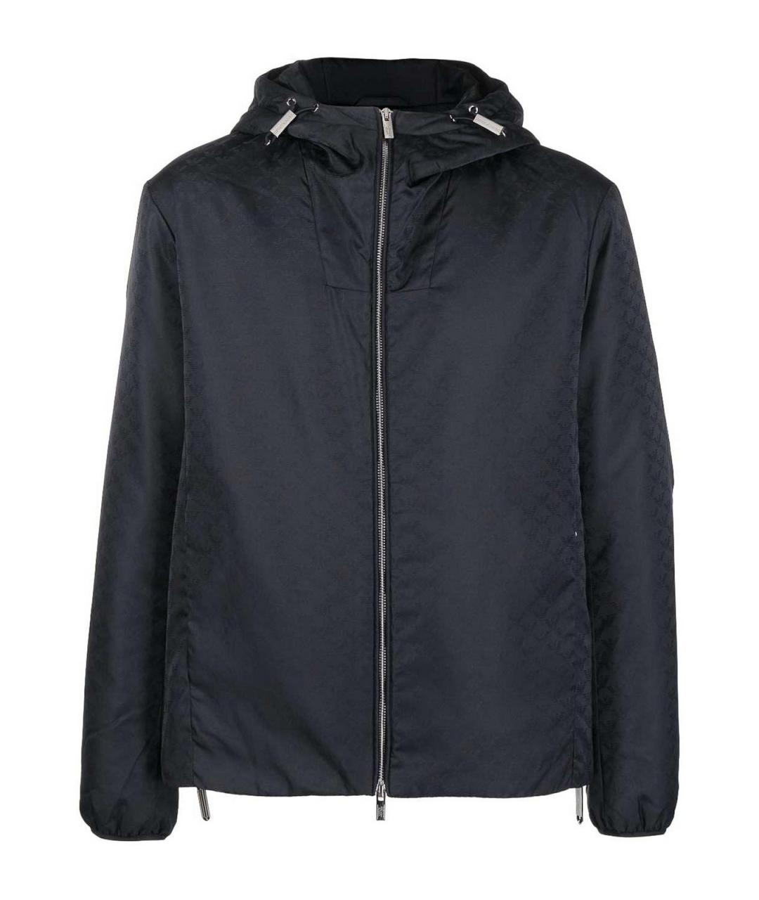 EMPORIO ARMANI Синяя полиэстеровая куртка, фото 1