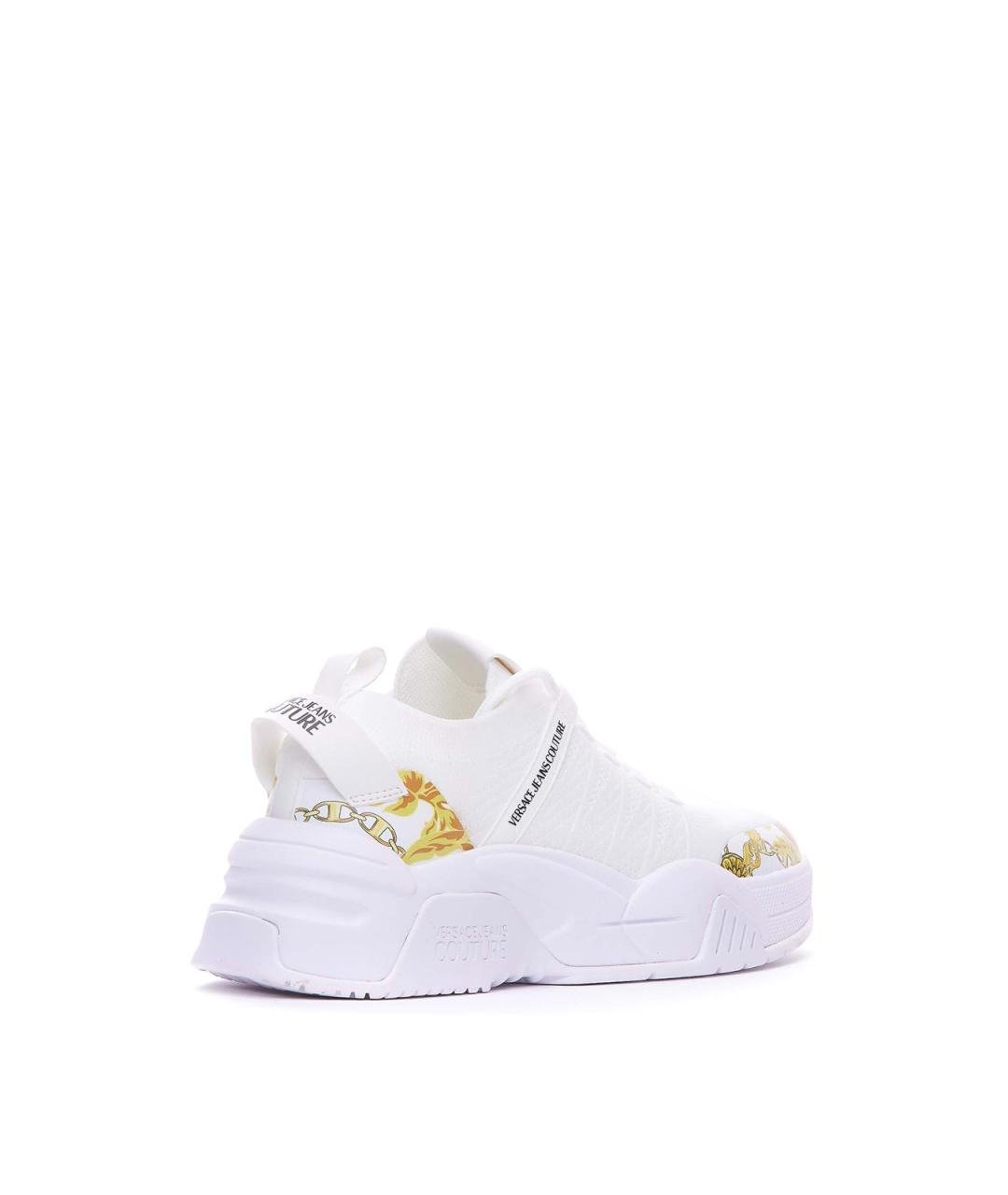 VERSACE JEANS COUTURE Белые резиновые кроссовки, фото 2