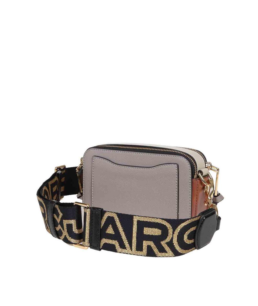 MARC JACOBS Бежевая кожаная сумка через плечо, фото 3
