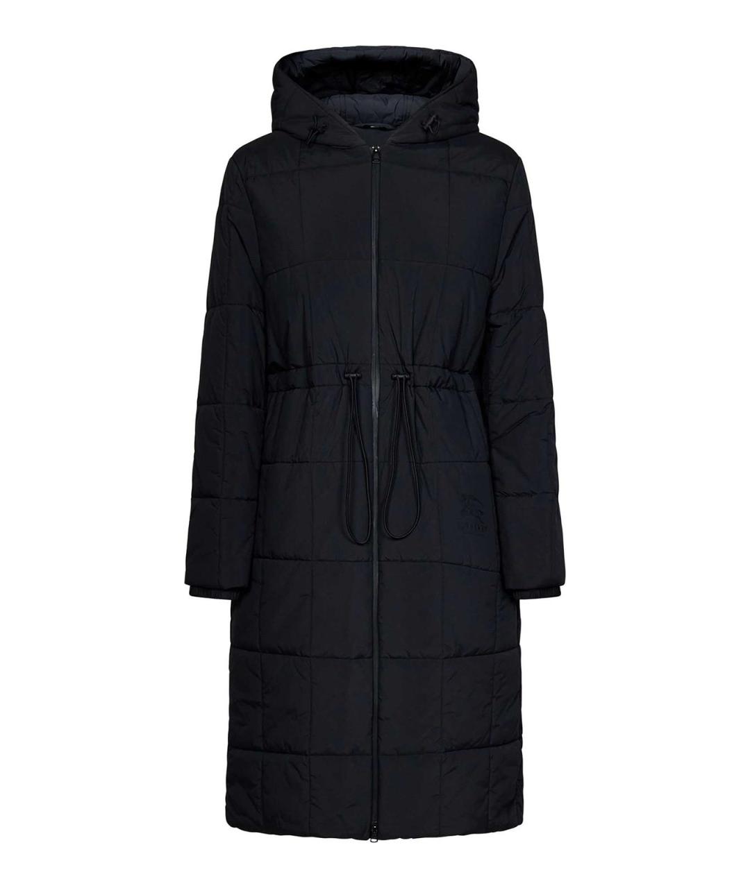 BURBERRY Черная полиэстеровая куртка, фото 1