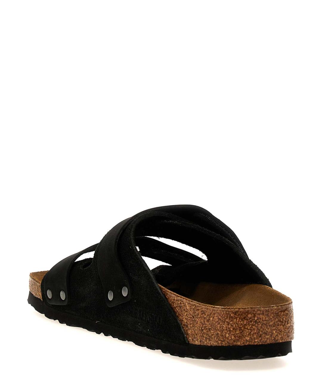 BIRKENSTOCK Черные замшевые сандалии, фото 2