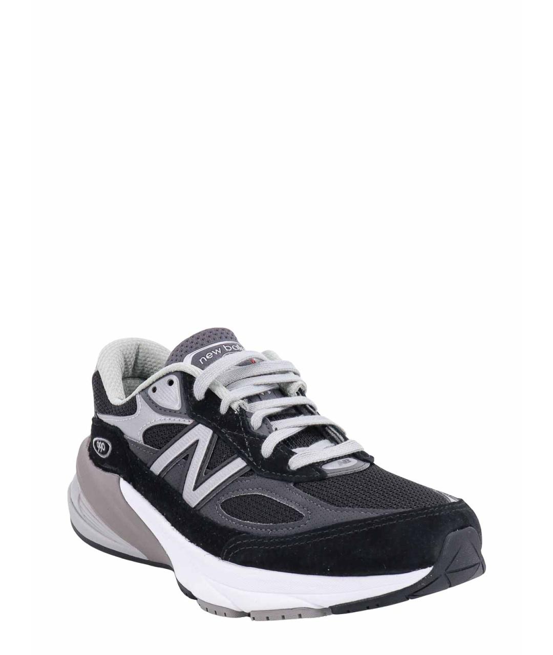 NEW BALANCE Черные замшевые кроссовки, фото 2