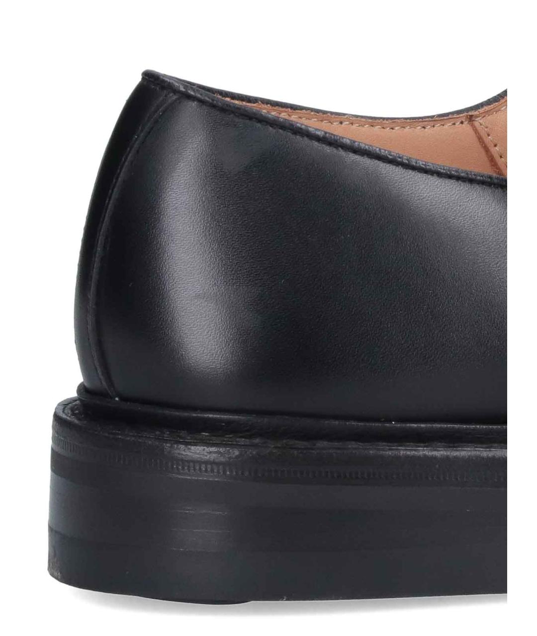 TRICKER'S Черные кожаные лоферы, фото 4