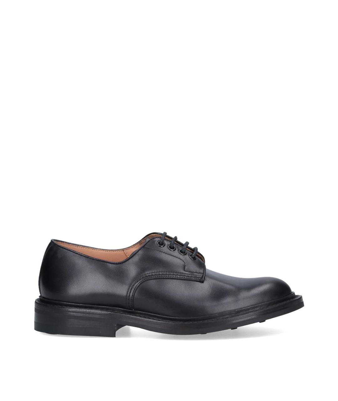 TRICKER'S Черные кожаные лоферы, фото 1