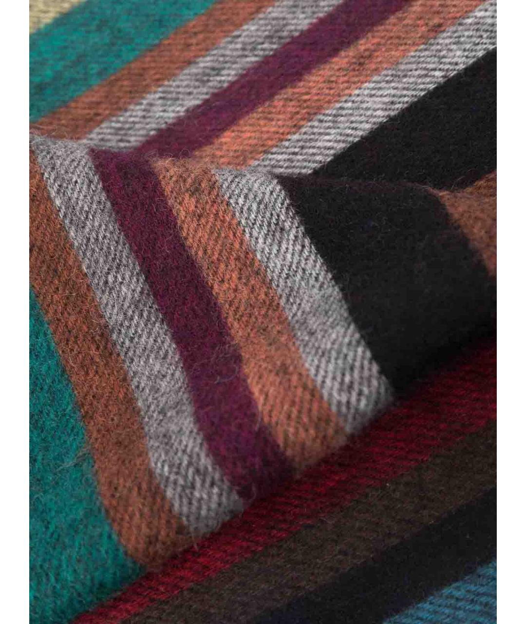 PAUL SMITH Мульти шерстяной шарф, фото 2