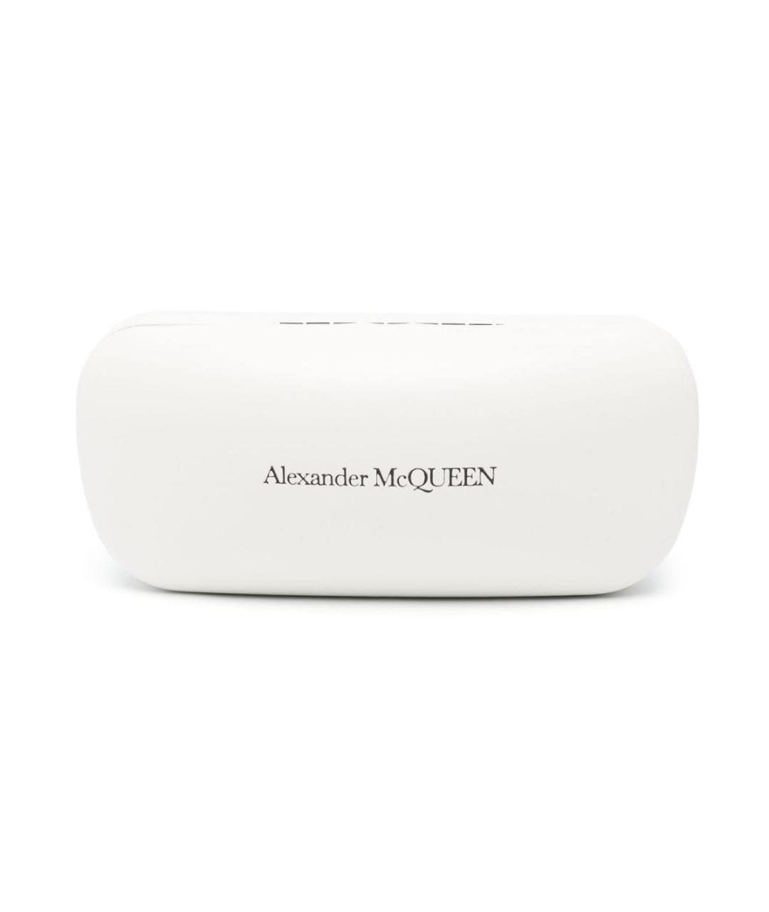 ALEXANDER MCQUEEN Черные солнцезащитные очки, фото 4