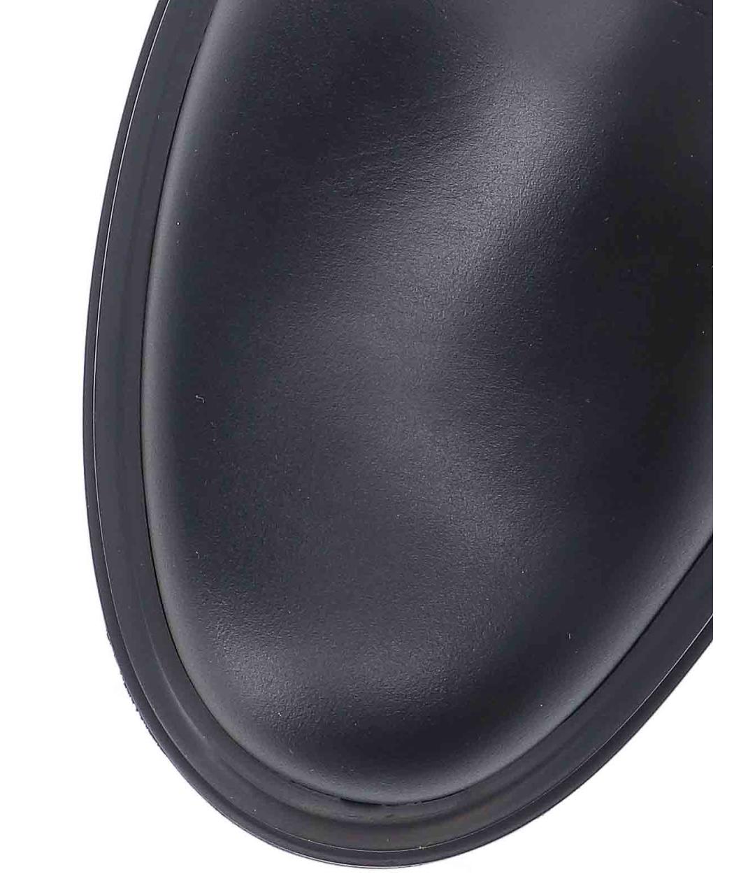 GIANVITO ROSSI Черные кожаные сапоги, фото 5