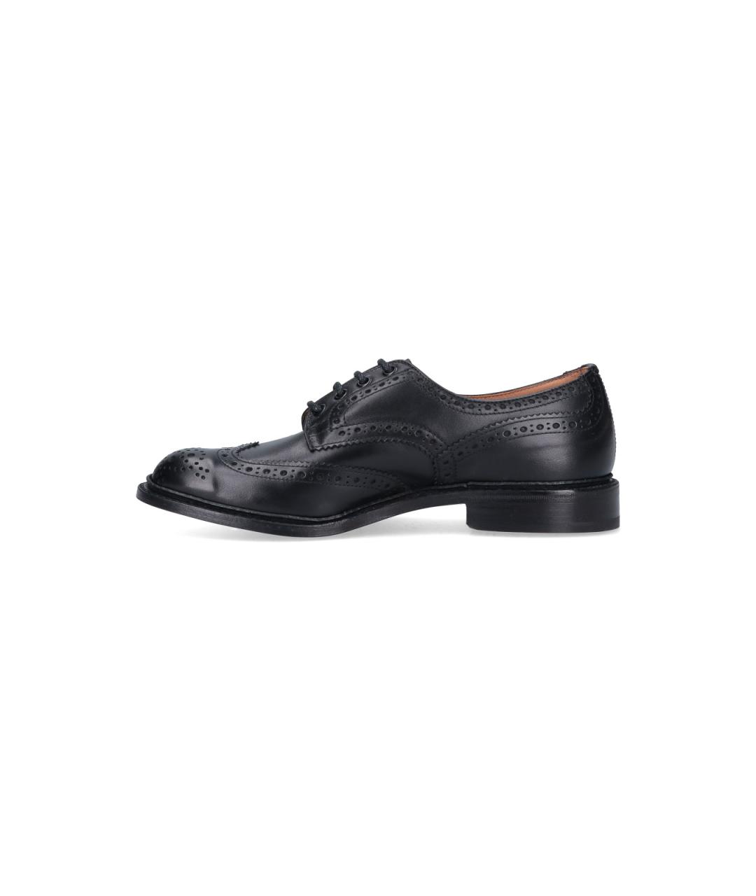 TRICKER'S Черные кожаные лоферы, фото 3