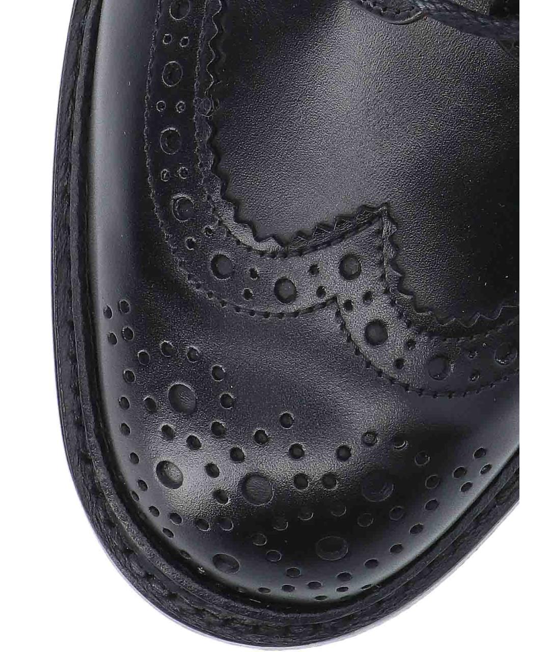 TRICKER'S Черные кожаные лоферы, фото 5