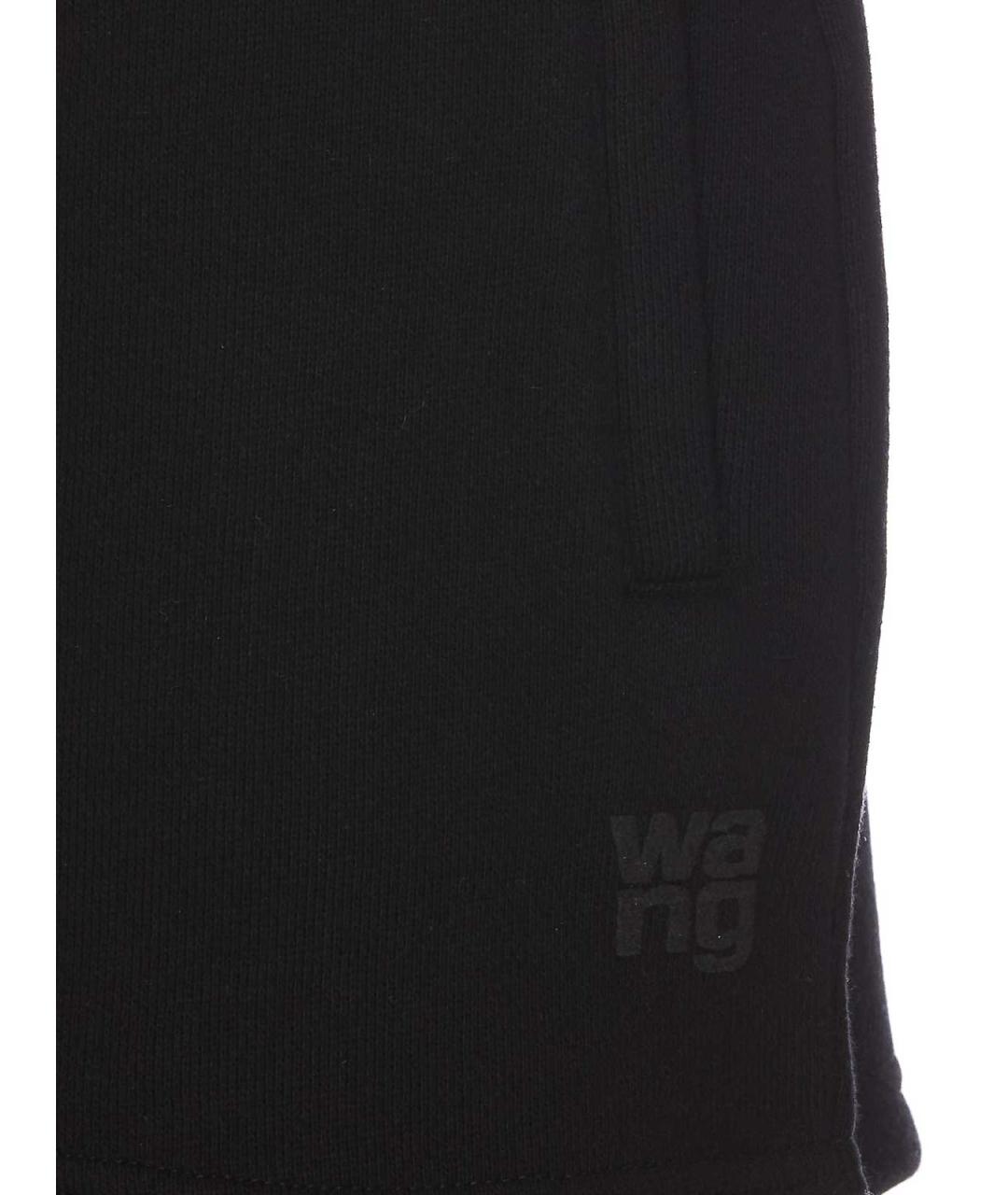 ALEXANDER WANG Черные полиэстеровые шорты, фото 3