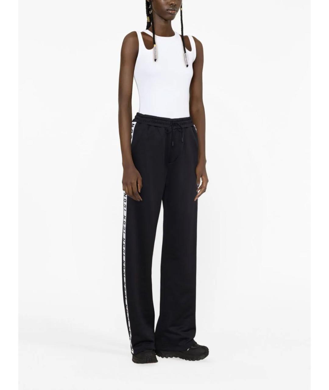 DSQUARED2 Черные хлопковые спортивные брюки и шорты, фото 3
