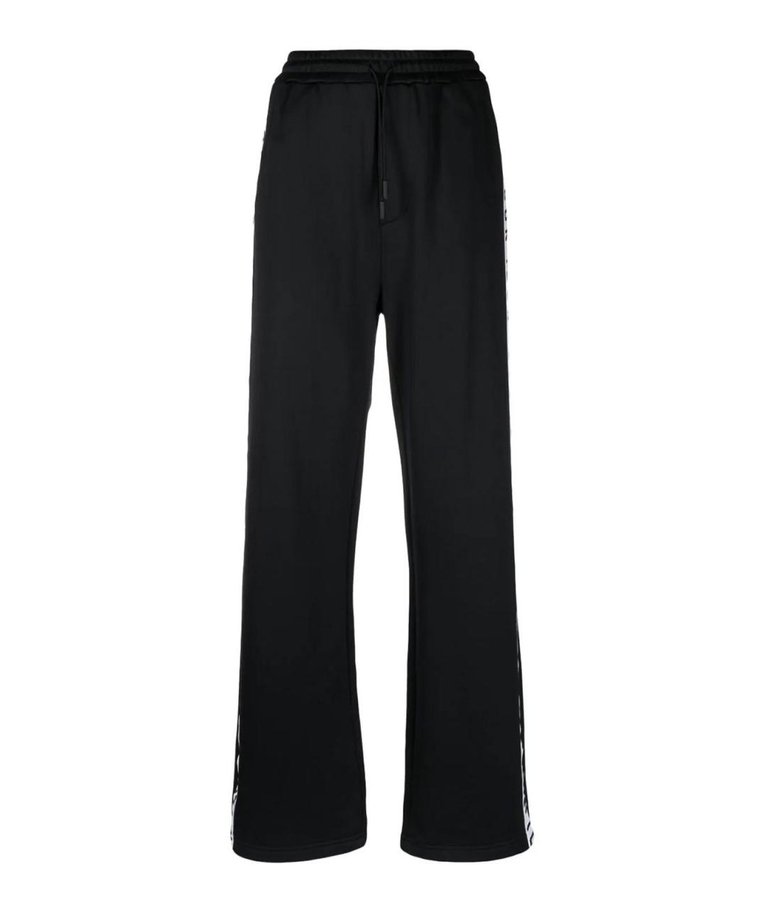 DSQUARED2 Черные хлопковые спортивные брюки и шорты, фото 1