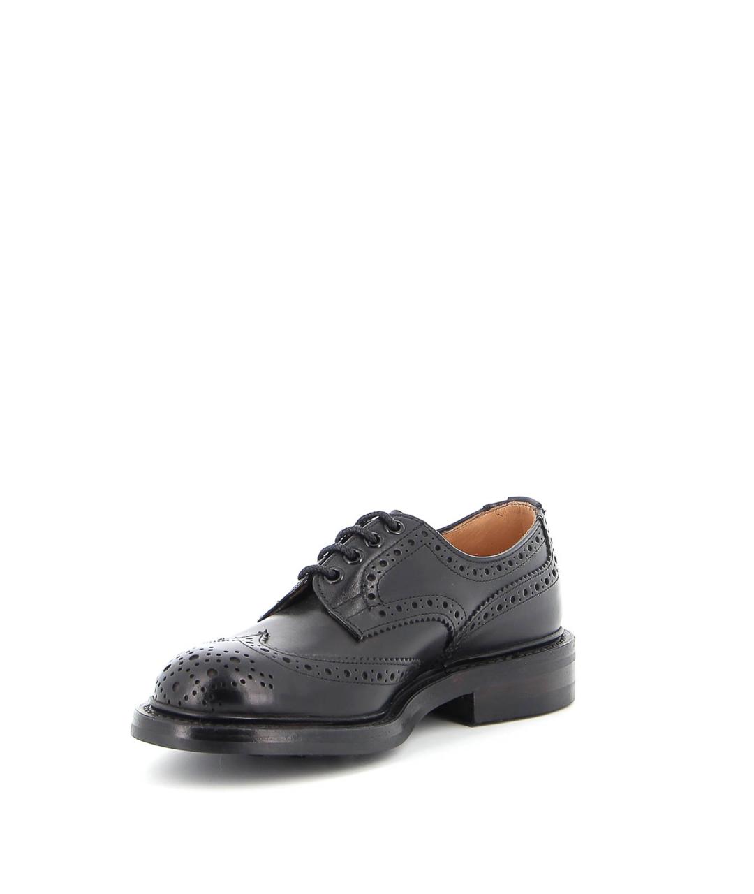 TRICKER'S Черные кожаные туфли, фото 3