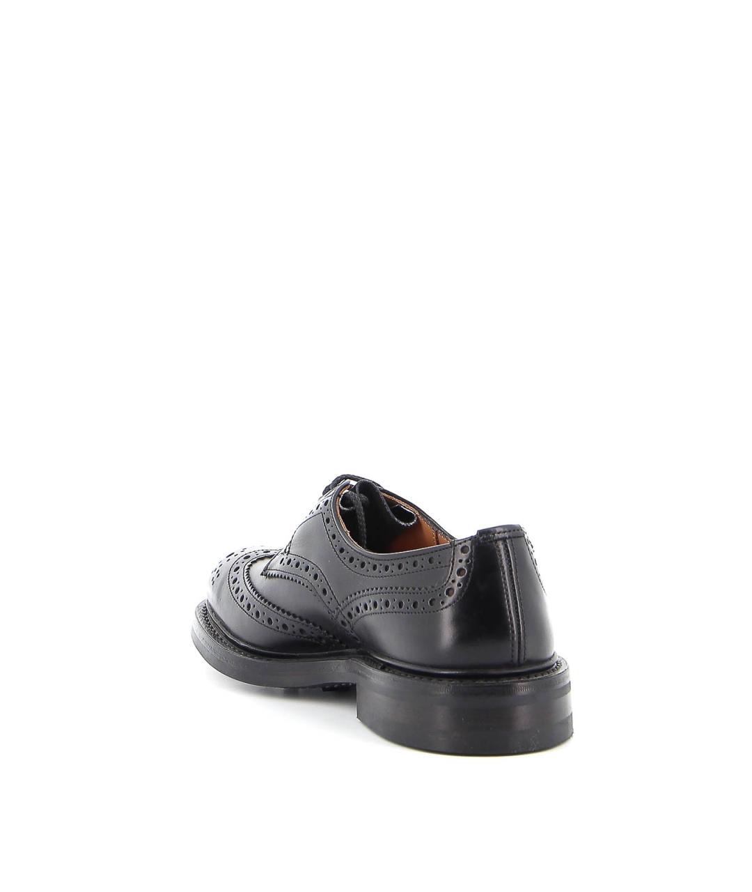 TRICKER'S Черные кожаные туфли, фото 4