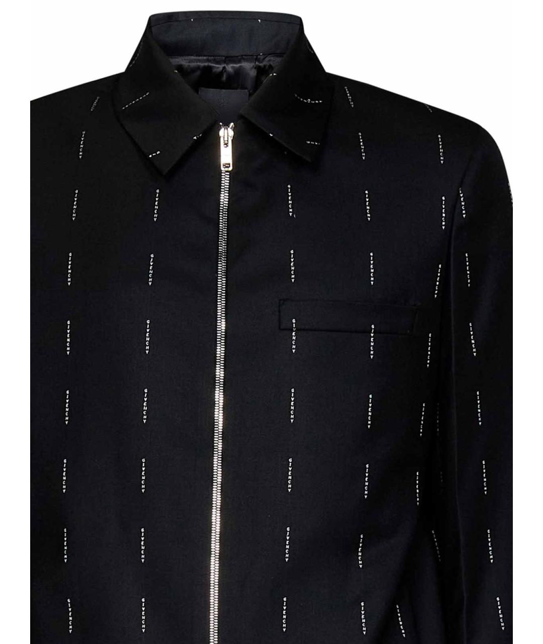 GIVENCHY Черная шерстяная куртка, фото 3