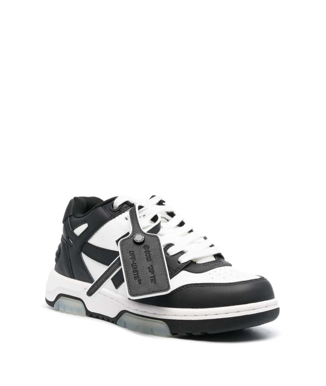 OFF-WHITE Мульти кожаные кроссовки, фото 4