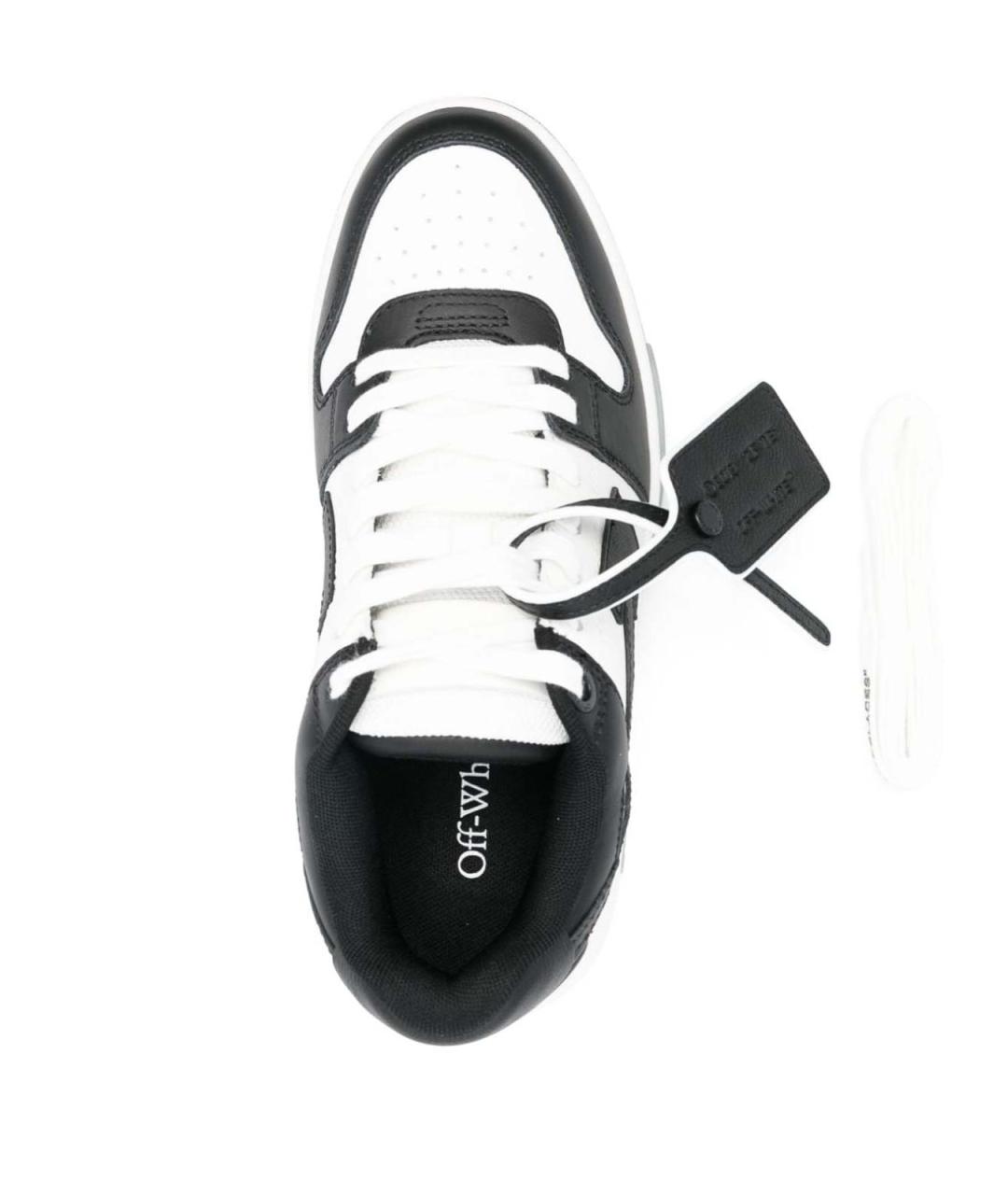 OFF-WHITE Мульти кожаные кроссовки, фото 2