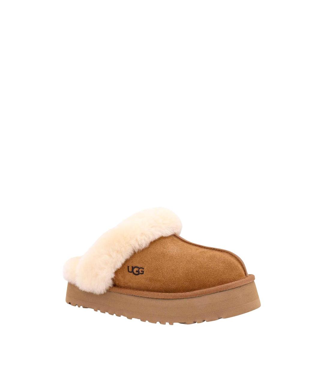 UGG Коричневые замшевые мюли, фото 2
