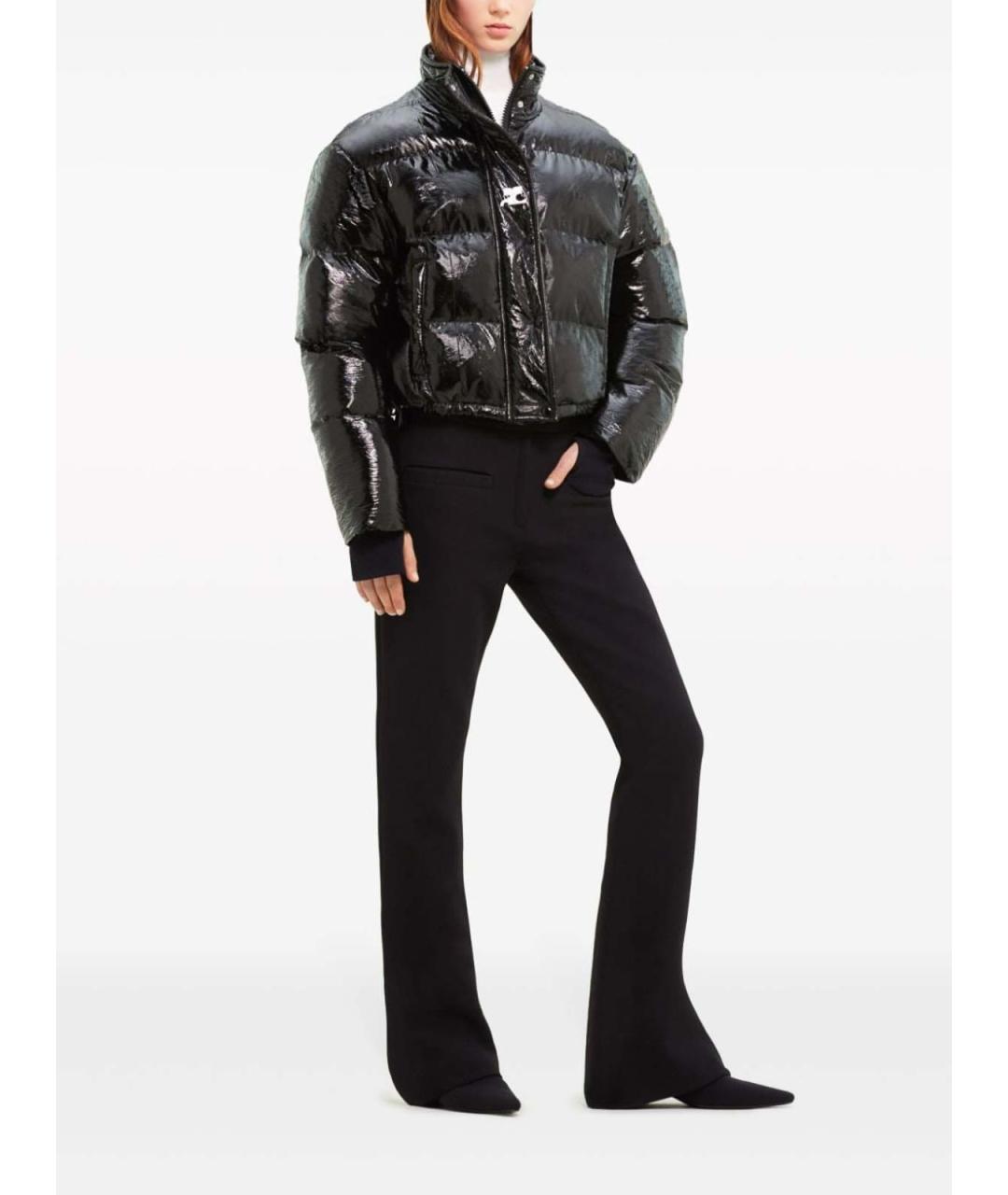 COURREGES Черная куртка, фото 3