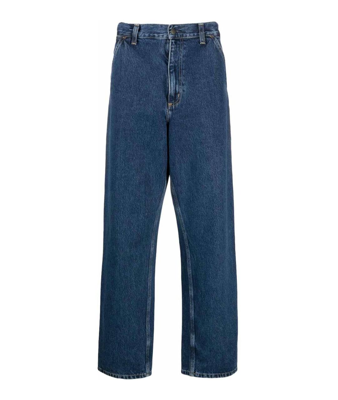 CARHARTT Синие хлопковые джинсы, фото 1