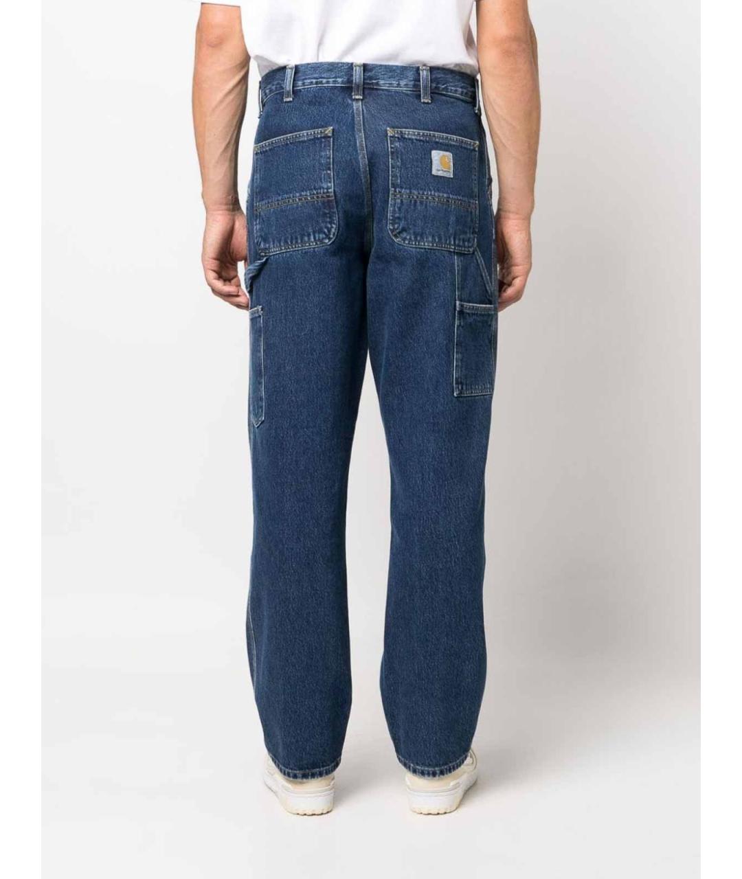 CARHARTT Синие хлопковые джинсы, фото 4