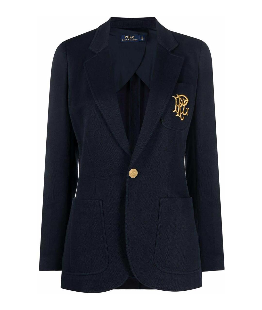 POLO RALPH LAUREN Синий хлопковый жакет/пиджак, фото 1