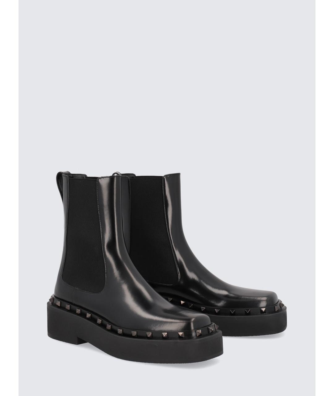 VALENTINO Черные ботильоны, фото 4