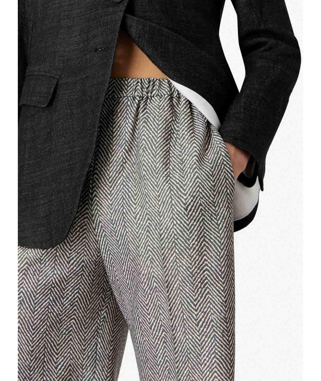 EMPORIO ARMANI Белые полиэстеровые шорты, фото 2