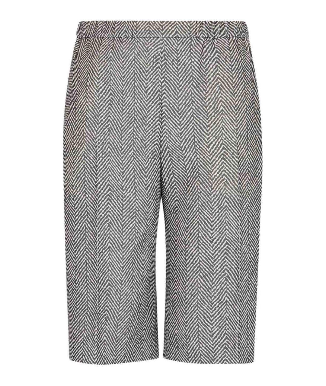 EMPORIO ARMANI Белые полиэстеровые шорты, фото 1