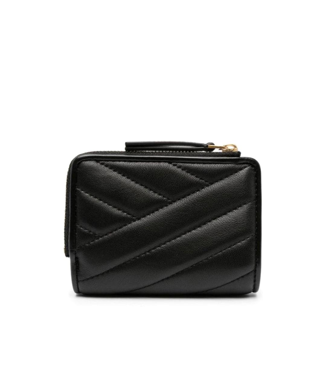 TORY BURCH Черный кожаный кошелек, фото 2