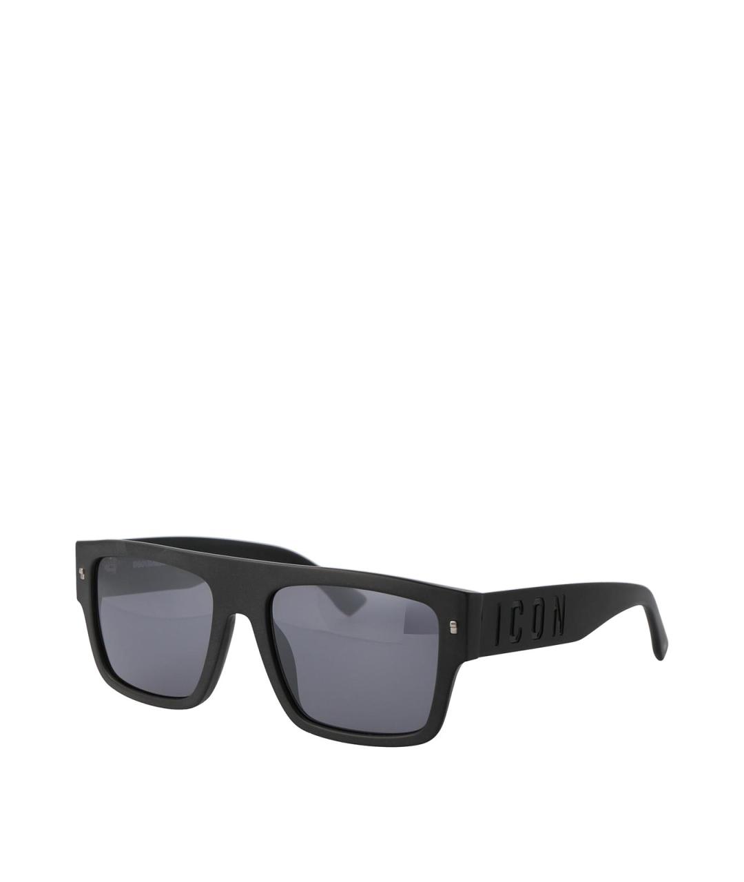 DSQUARED2 Черные пластиковые солнцезащитные очки, фото 2