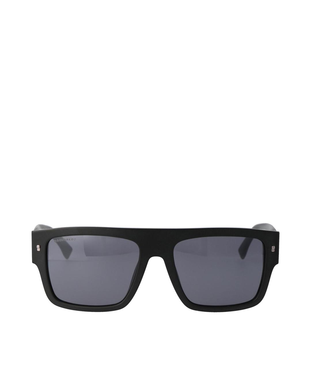 DSQUARED2 Черные пластиковые солнцезащитные очки, фото 1