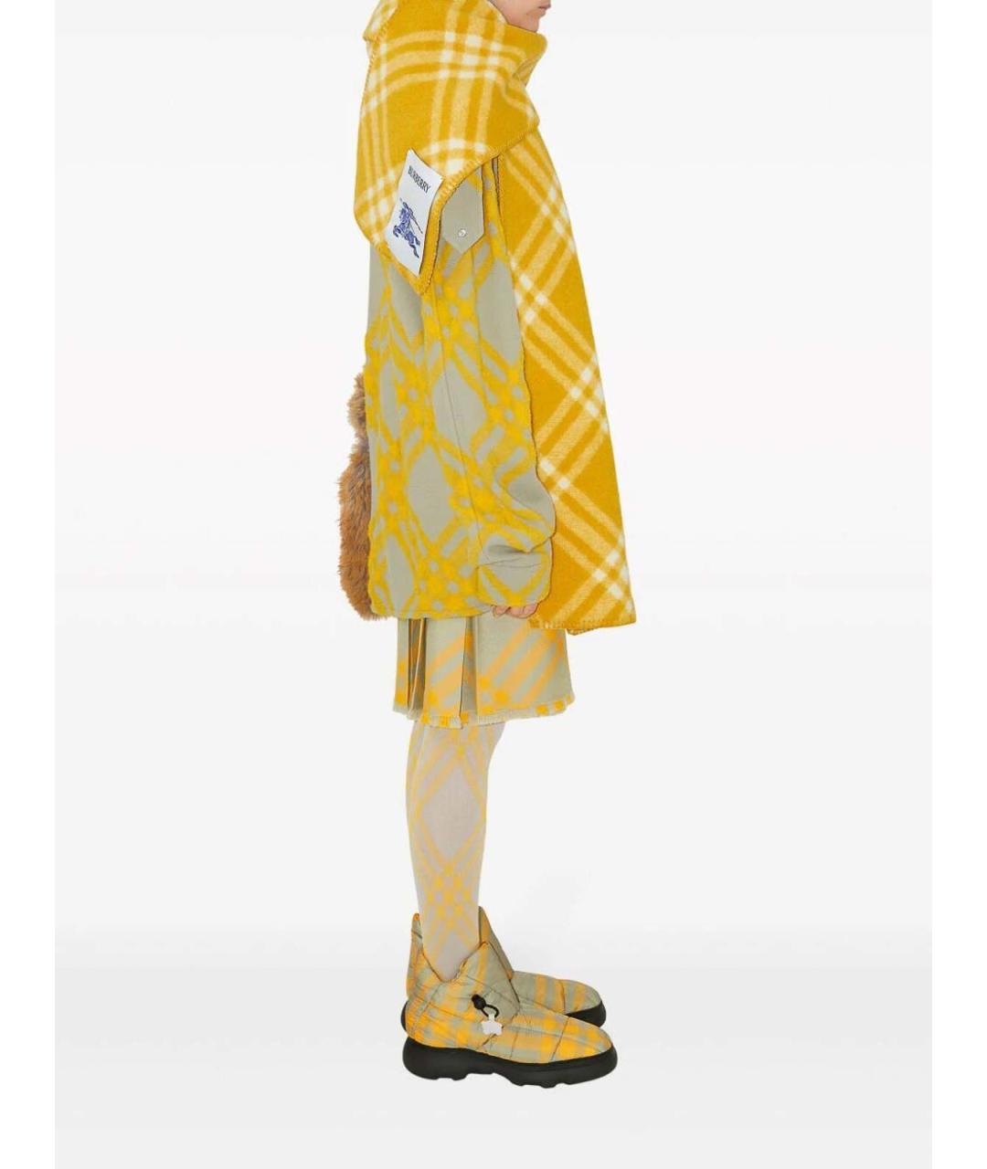 BURBERRY Мульти шерстяная рубашка, фото 3